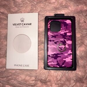 Velvet Caviar Phone Case & Ring